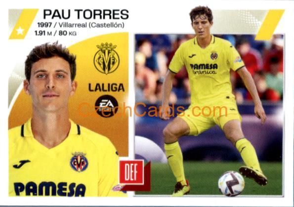 Pau Torres 2023/24 LaLiga Este Sticker #8A