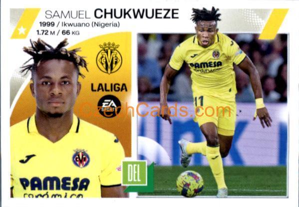Samuel Chukwueze 2023/24 LaLiga Este Sticker #18