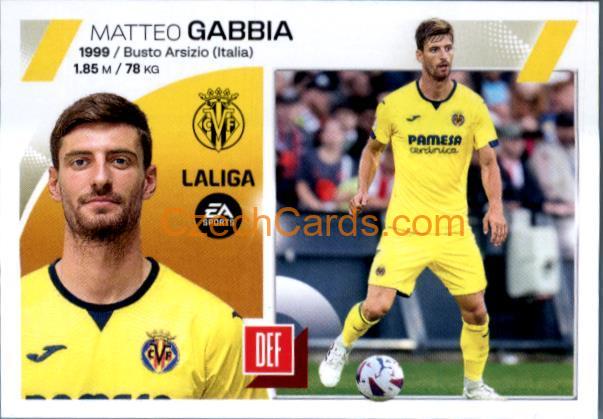 Matteo Gabbia 2023/24 LaLiga Este Sticker #10BIS