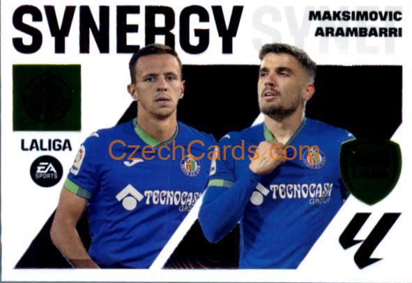 Maksimovic - Arambarri 2023/24 LaLiga Este Sticker Synergy #8