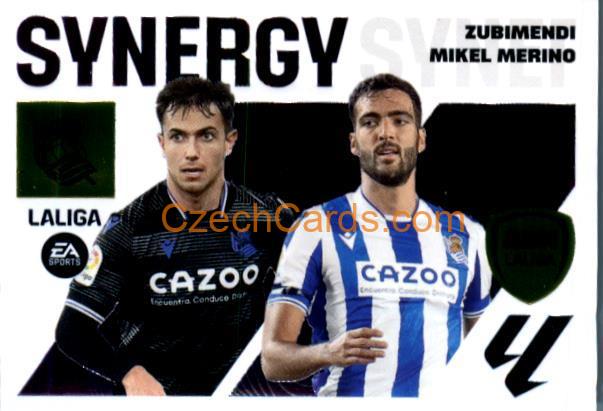 Zubimendi - Mikel Merino 2023/24 LaLiga Este Sticker Synergy #15