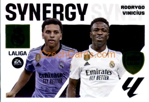 Rodrygo - Vinícius 2023/24 LaLiga Este Sticker Synergy #20