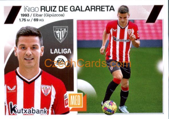 Íñigo Ruiz de Galarreta 2023/24 LaLiga Este Sticker Últimos fichajes #1