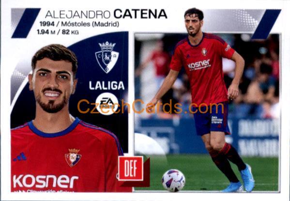 Alejandro Catena 2023/24 LaLiga Este Sticker Últimos fichajes #6