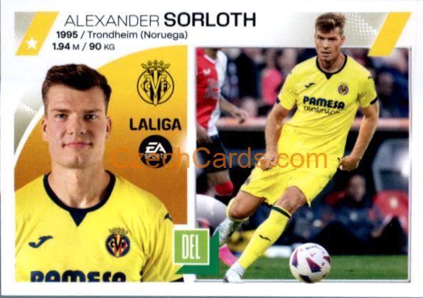 Alexander Sørloth 2023/24 LaLiga Este Sticker Últimos fichajes #24