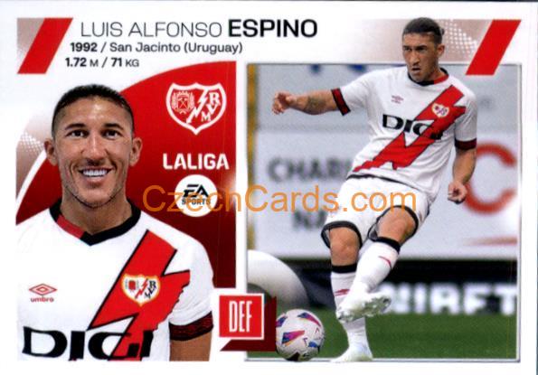 Alfonso Espino 2023/24 LaLiga Este Sticker Últimos fichajes #25