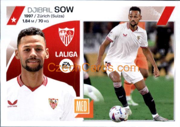 Djibril Sow 2023/24 LaLiga Este Sticker Últimos fichajes #36