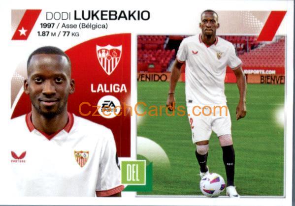 Dodi Lukébakio 2023/24 LaLiga Este Sticker Últimos fichajes #41