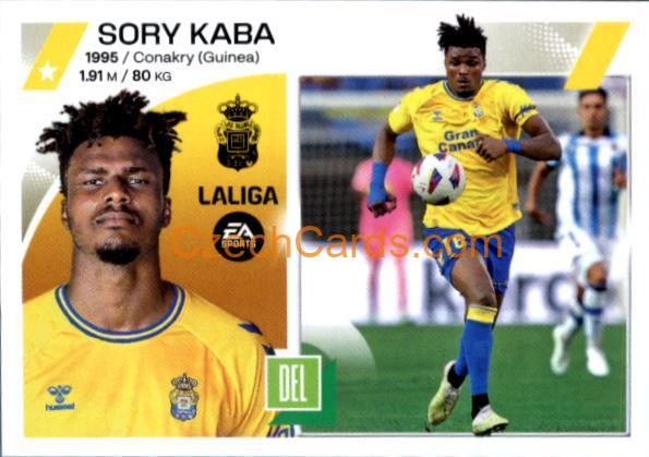 Sory Kaba 2023/24 LaLiga Este Sticker Últimos fichajes #43