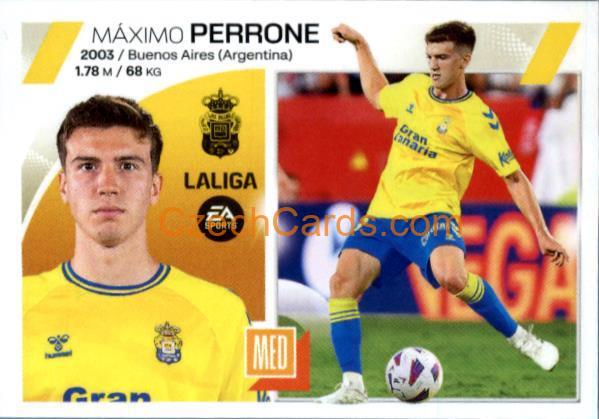 Máximo Perrone 2023/24 LaLiga Este Sticker Últimos fichajes #51