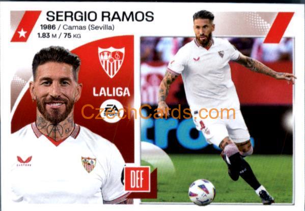 Sergio Ramos 2023/24 LaLiga Este Sticker Últimos fichajes #60