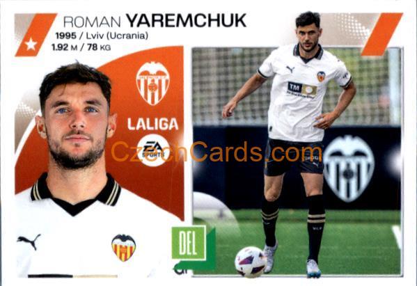 Roman Yaremchuk 2023/24 LaLiga Este Sticker Últimos fichajes #62