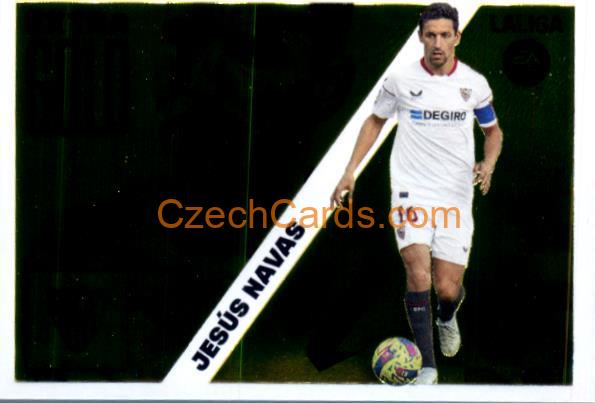 Jesus Navas 2023/24 LaLiga Este Sticker Extra Gold #10