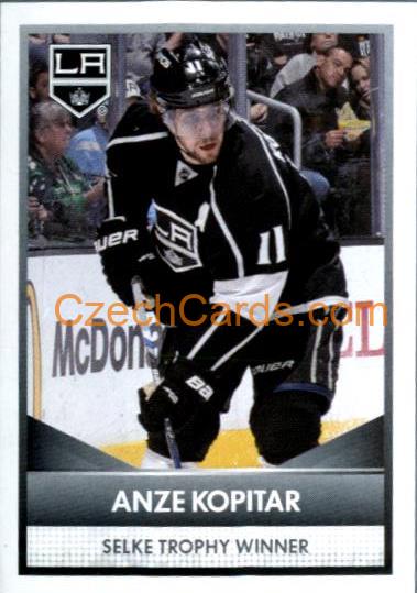 Anze Kopitar - Selke Trophy 2016/17 Panini NHL sticker #6
