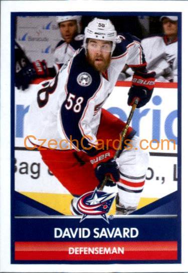 David Savard 2016/17 Panini NHL sticker #60
