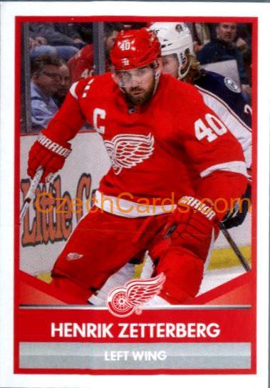 Henrik Zetterberg 2016/17 Panini NHL sticker #79
