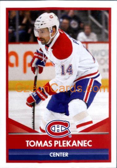 Tomas Plekanec 2016/17 Panini NHL sticker #107