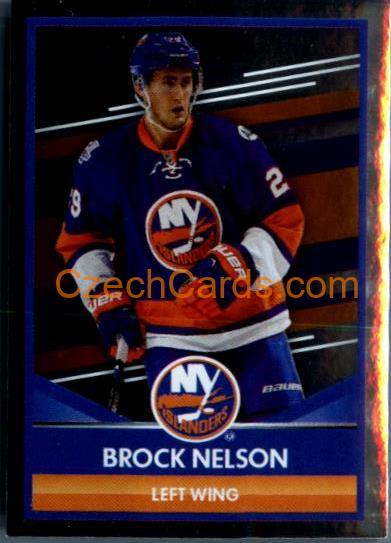 Brock Nelson 2016/17 Panini NHL sticker foil #122