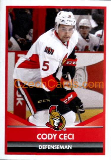 Cody Ceci 2016/17 Panini NHL sticker #156