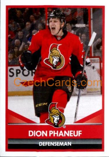 Dion Phaneuf 2016/17 Panini NHL sticker #158