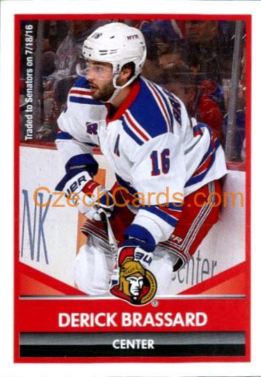 Derick Brassard 2016/17 Panini NHL sticker #163