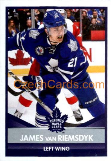 James van Riemsdyk 2016/17 Panini NHL sticker #219