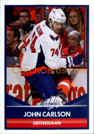 John Carlson 2016/17 Panini NHL sticker #227