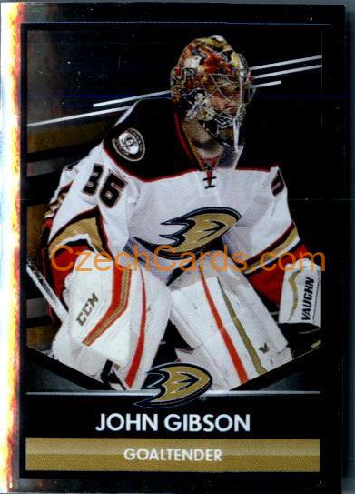 John Gibson 2016/17 Panini NHL sticker foil #244