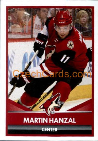 Martin Hanzal 2016/17 Panini NHL sticker #255