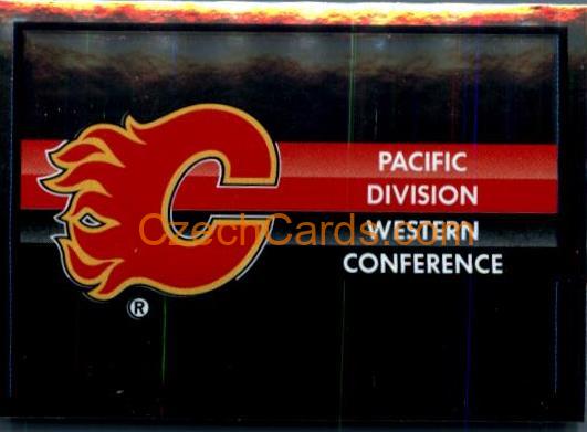 Logo Calgary Flames 2016/17 Panini NHL sticker foil #275