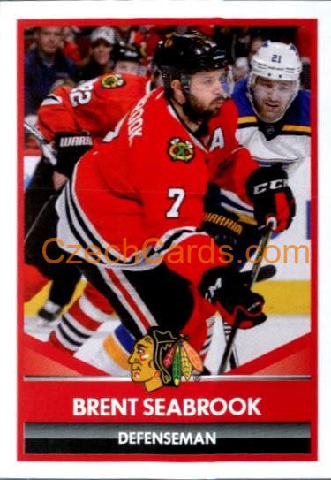 Brent Seabrook 2016/17 Panini NHL sticker #278