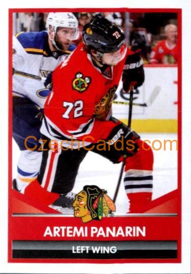 Artemi Panarin 2016/17 Panini NHL sticker #282