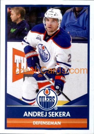 Andrej Sekera 2016/17 Panini NHL sticker #319