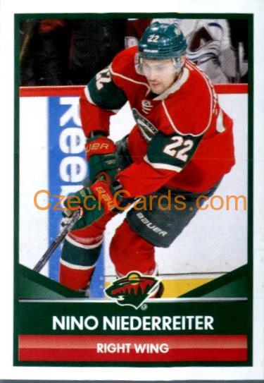 Nino Niederreiter 2016/17 Panini NHL sticker #351