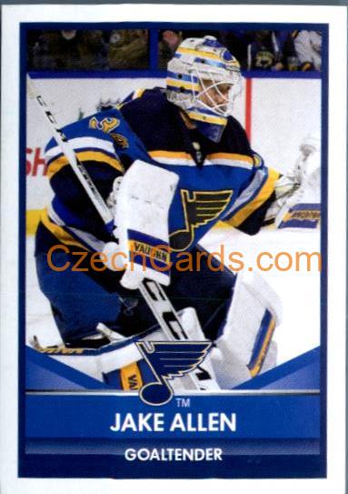 Jake Allen 2016/17 Panini NHL sticker #388