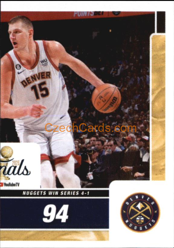 NBA Finals Game 5 2/2 2023/24 Panini NBA sticker #22