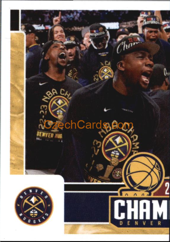 NBA Champions - Denver Nuggets 1/2 2023/24 Panini NBA sticker #29