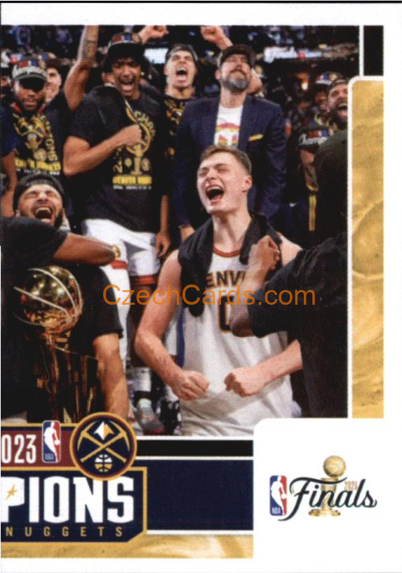 NBA Champions - Denver Nuggets 2/2 2023/24 Panini NBA sticker #30