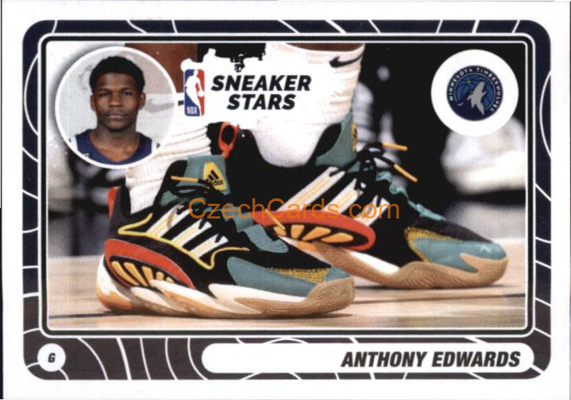 Anthony Edwards 2023/24 Panini NBA sticker #39