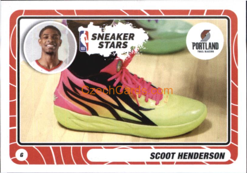 Scoot Henderson 2023/24 Panini NBA sticker #41