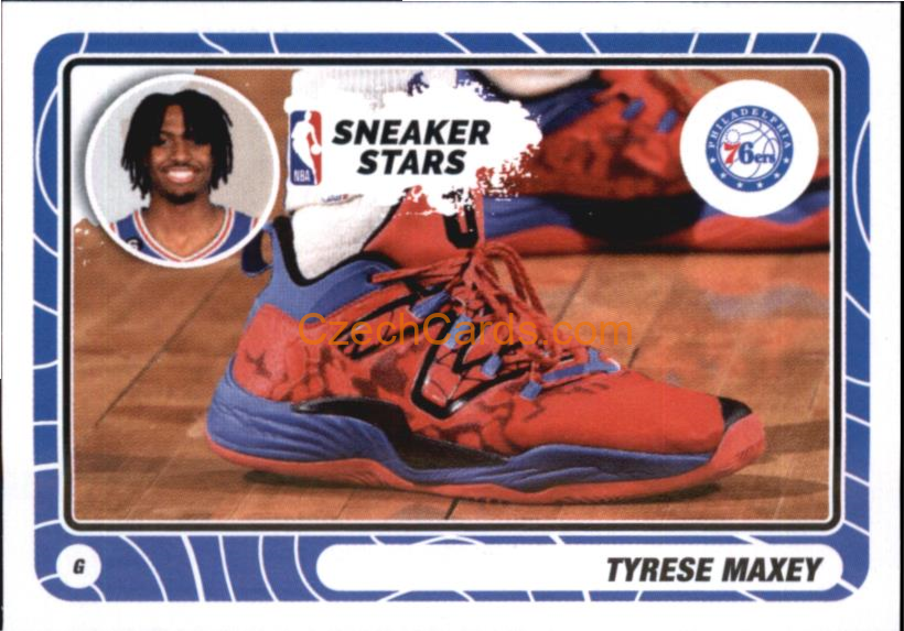 Tyrese Maxey 2023/24 Panini NBA sticker #47