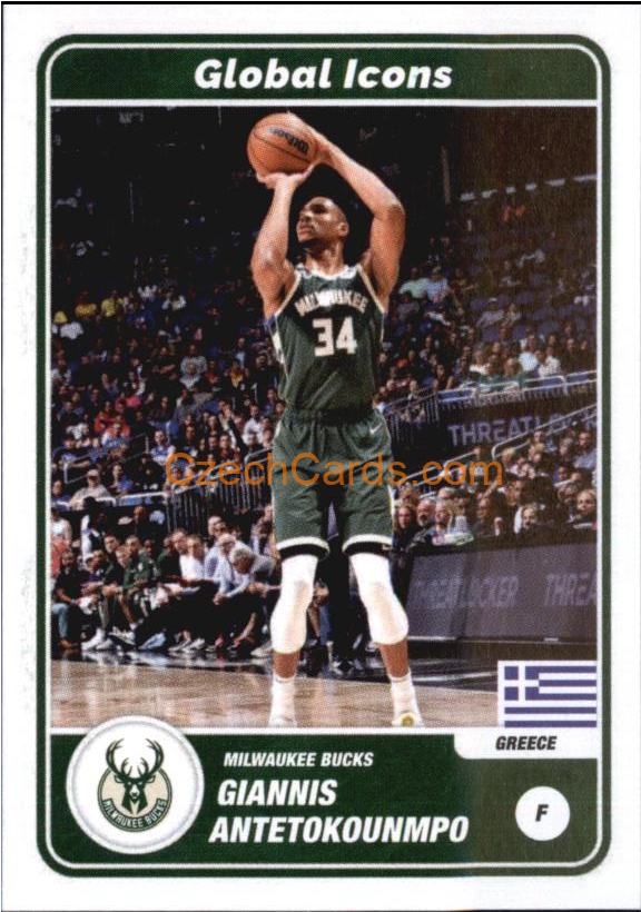 Giannis Antetokounmpo 2023/24 Panini NBA sticker #62