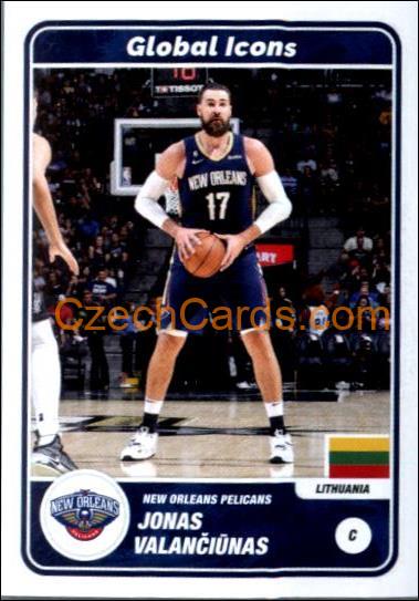Jonas Valančiunas 2023/24 Panini NBA sticker #73