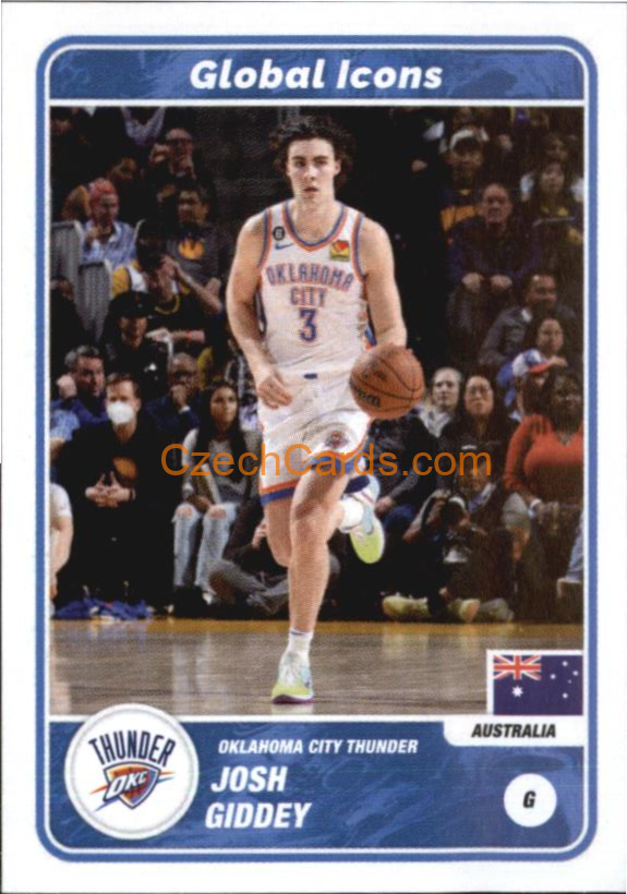 Josh Giddey 2023/24 Panini NBA sticker #74