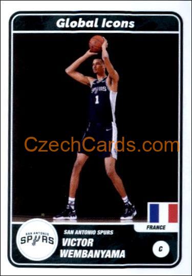 Victor Wembanyama 2023/24 Panini NBA sticker #77 ROOKIE