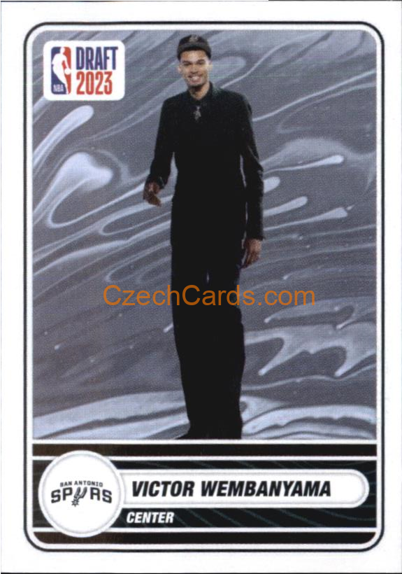 Victor Wembanyama 2023/24 Panini NBA sticker #79 ROOKIE