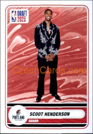 Scoot Henderson 2023/24 Panini NBA sticker #81
