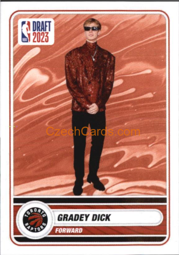 Gradey Dick 2023/24 Panini NBA sticker #90