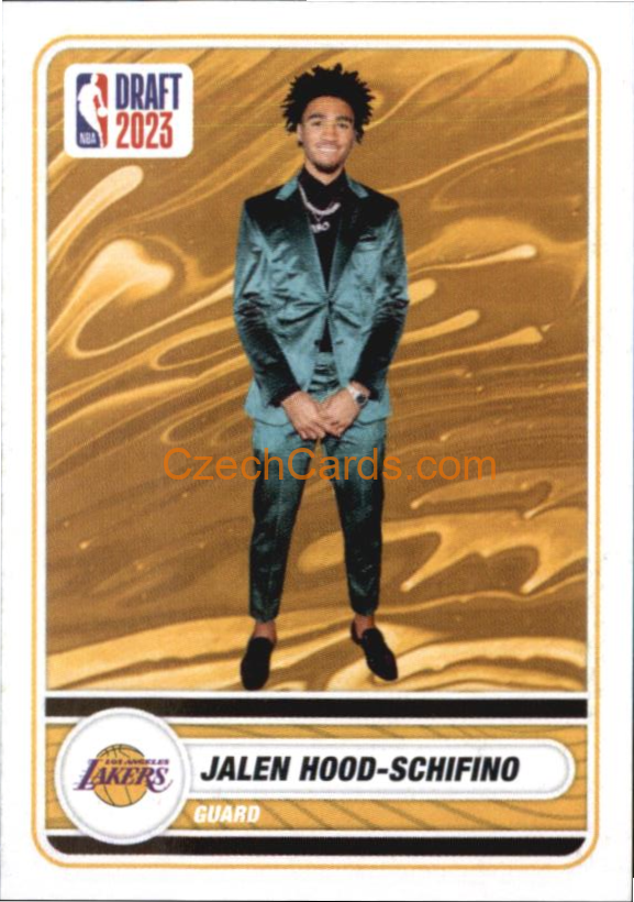 Jalen Hood-Schifino 2023/24 Panini NBA sticker #94