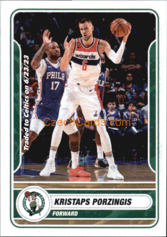 Kristaps Porzingis 2023/24 Panini NBA sticker #119